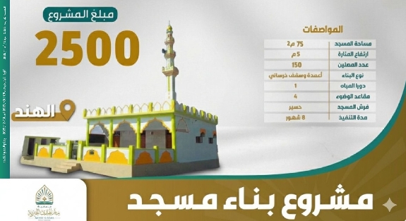 صورة مسجد 75 م2 - الهند رقم 3
